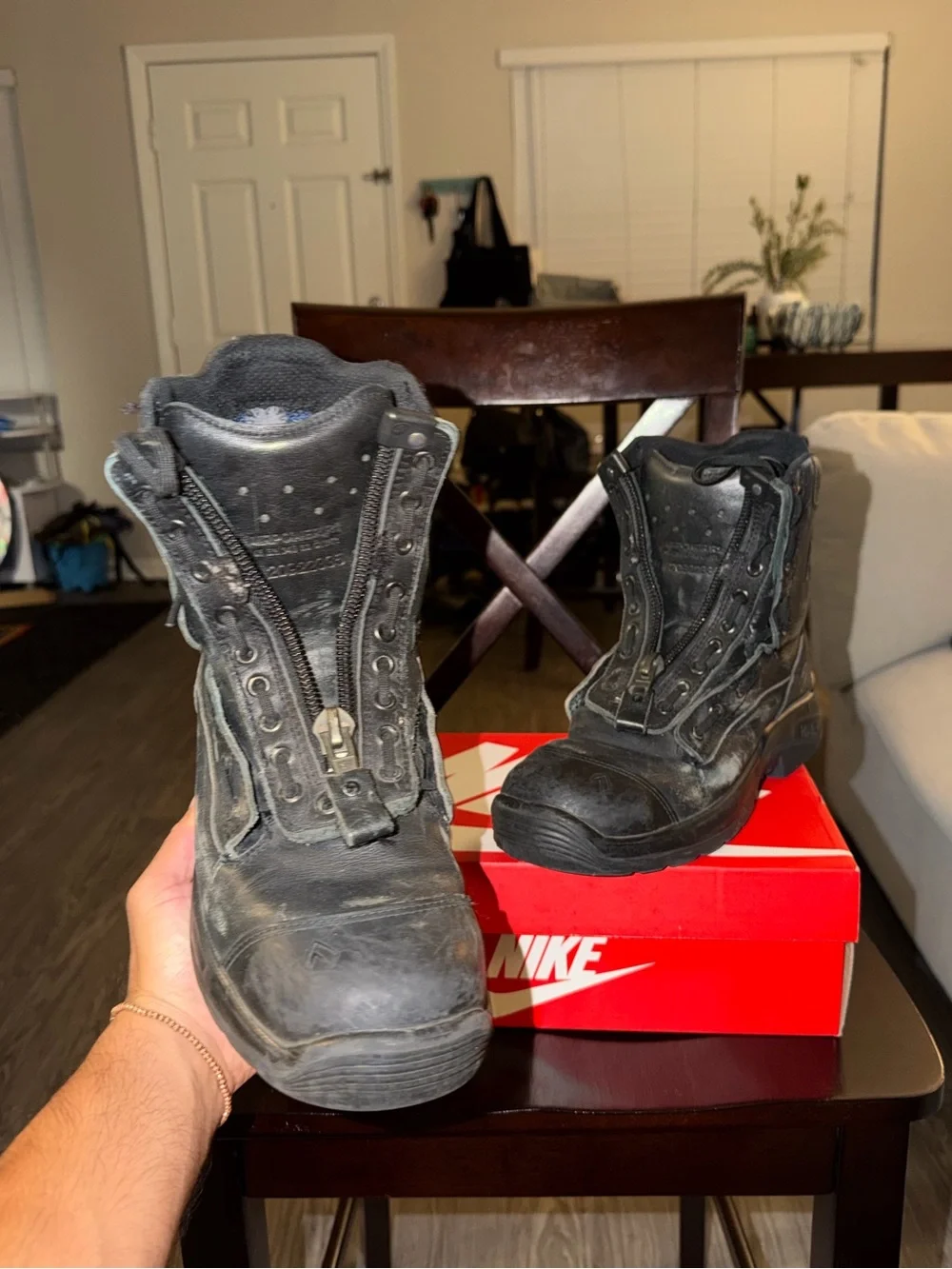 Haix Airpower XR1 Pro EMS Fire Boots Mens Size 10W